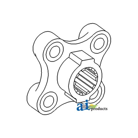 A & I Products Hub, Hydraulic Pump 3.8" x4" x2" A-290421